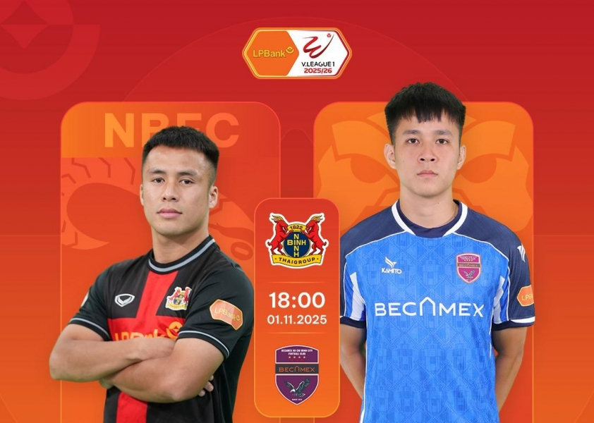 Ninh Bình vs Becamex TP HCM: giữ chuỗi 28 trận bất bại
