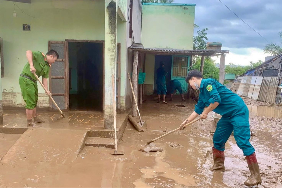 Mưa lũ gây thiệt hại hơn 100 ha cây trồng ở Tuy Phong