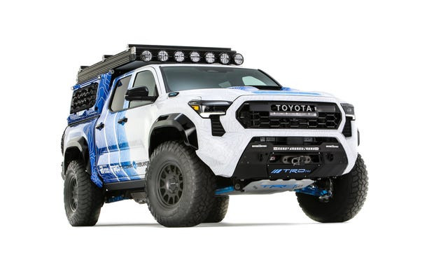 Tacoma H2-Overlander: Cỗ máy off-road hydro 547 mã lực từ Toyota