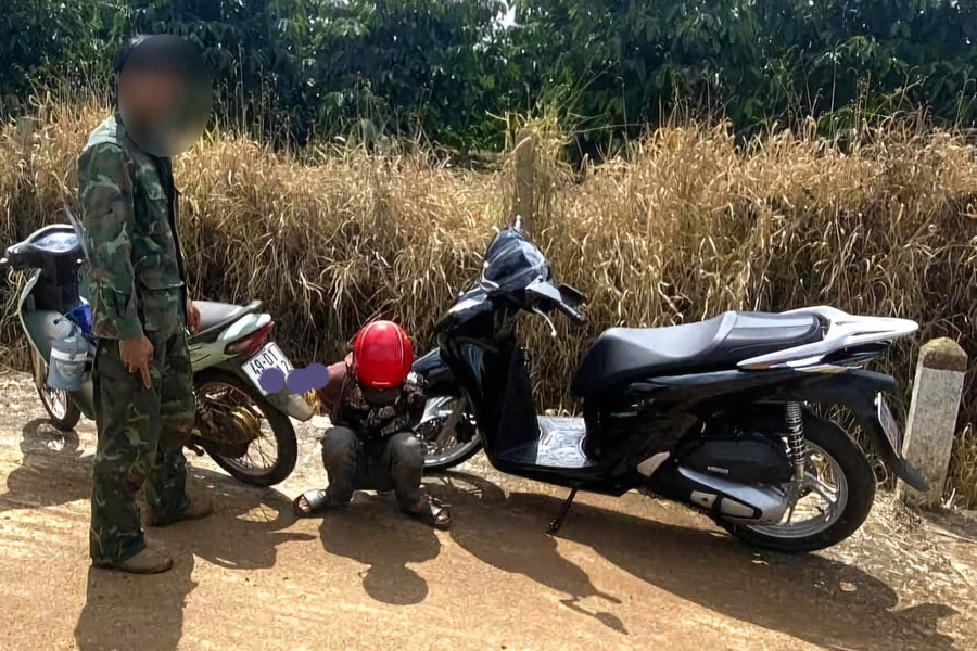 Bị bắt khi quay lại lấy 2 bao cà phê hái trộm trước đó