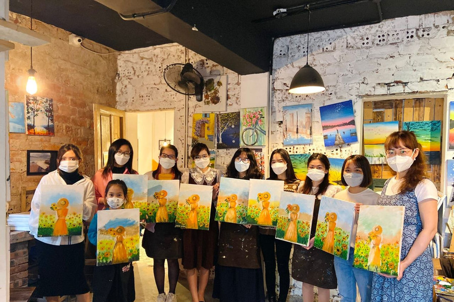 Hà Nội: 8 workshop vẽ tranh thư giãn cho người mới bắt đầu