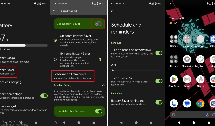 Tăng tuổi thọ pin Android: 5 cài đặt đơn giản bạn cần biết