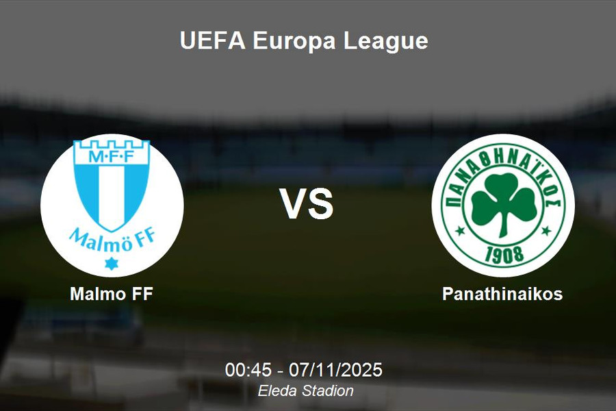 Nhận định Malmo FF vs Panathinaikos - UEFA Europa League
