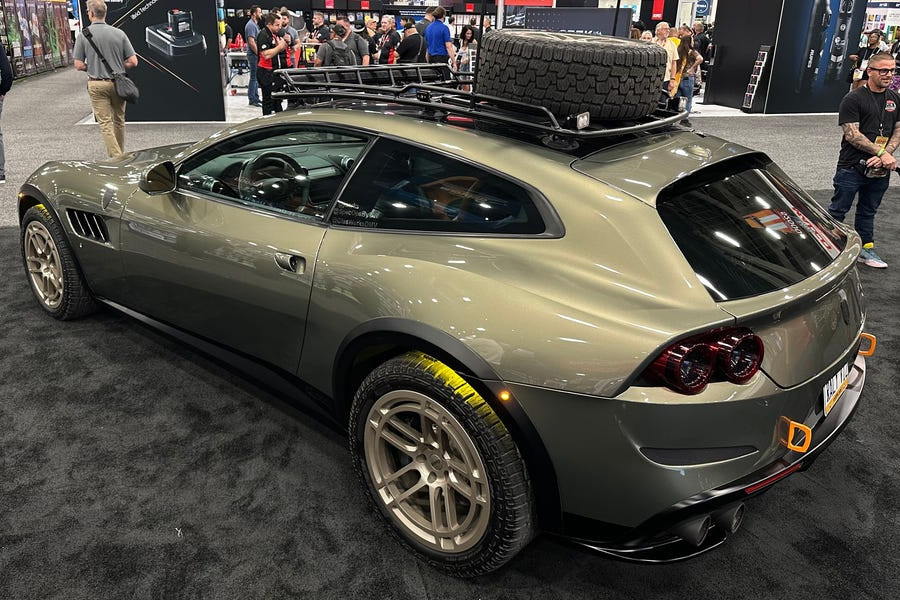 GlasWerks Elevato V12: Ferrari GTC4Lusso phiên bản off-road
