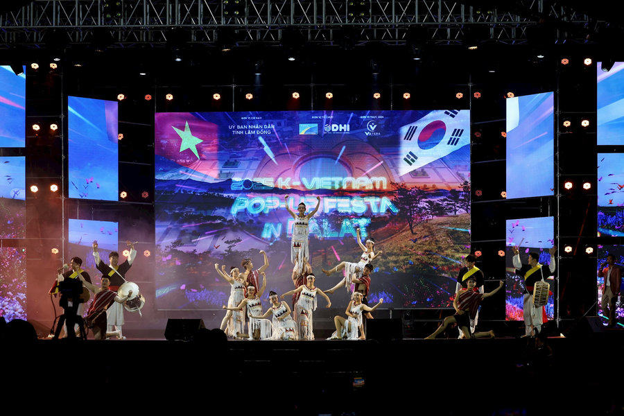 Sôi động và ý nghĩa chương trình "2025 K - VietNam Pop-up Festa in Da Lat”