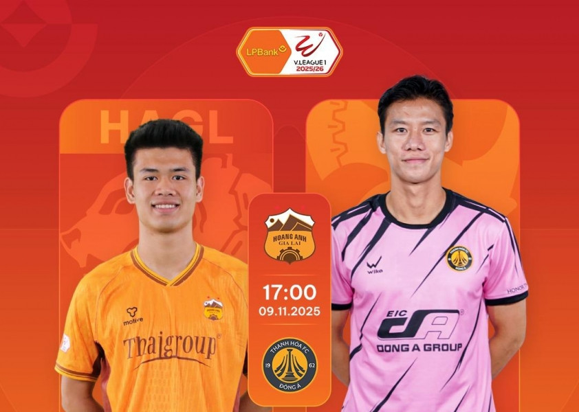 HAGL vs Thanh Hóa, 17h00 ngày 9/11: Cuộc chiến thoát đáy