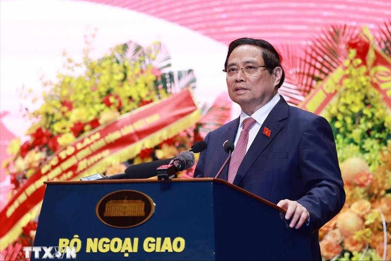 Thủ tướng: Ngoại giao góp phần giữ vững môi trường, mở rộng cục diện, nâng cao thế lực