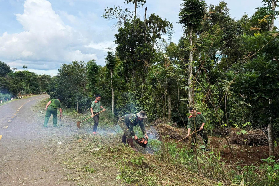 Lan tỏa tinh thần “dân cùng công an giữ trật tự” ở Nhân Cơ