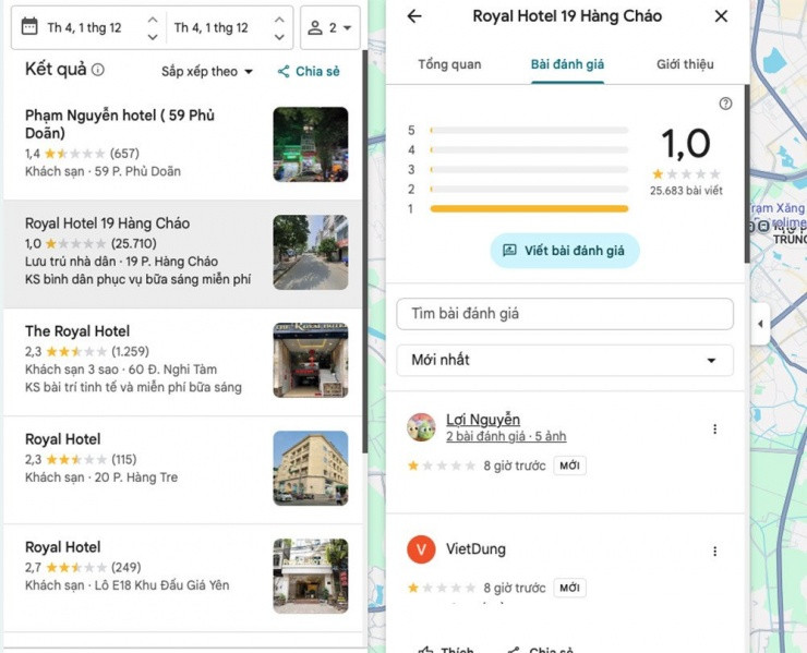 Vụ Royal Hostel Hàng Cháo: Loạt khách sạn cùng tên bị vạ lây