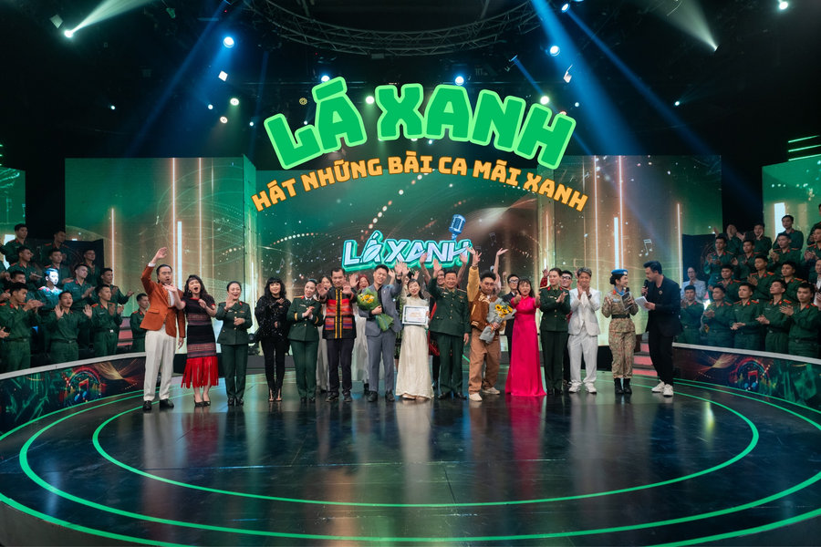 Gameshow Lá Xanh mùa 2: Hành trình âm nhạc kết nối thế hệ