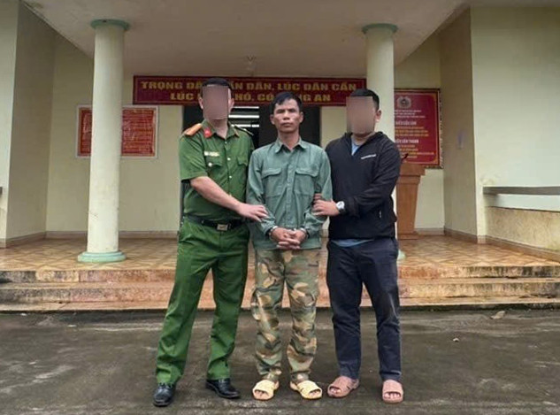 Công an xã Nam Dong bắt đối tượng truy nã trong vụ trộm cắp tài sản