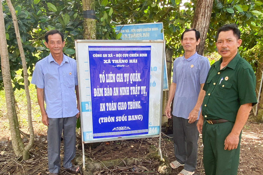 Cựu chiến binh tự phòng, tự quản giữ bình yên cho Suối Bang