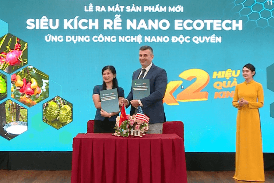 Công ty TNHH Nông nghiệp Ecotech – dẫn đầu ứng dụng công nghệ Nano sinh học