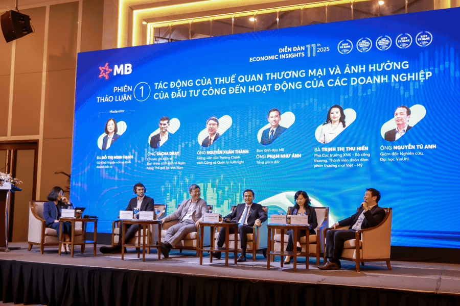 MB Economic Insights 2025: 11 năm đồng hành cùng doanh nghiệp Việt trên hành trình bứt phá