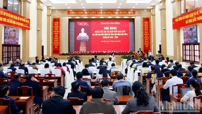 Lâm Đồng lan tỏa sâu rộng tinh thần Nghị quyết Đại hội Đảng bộ tỉnh lần thứ I