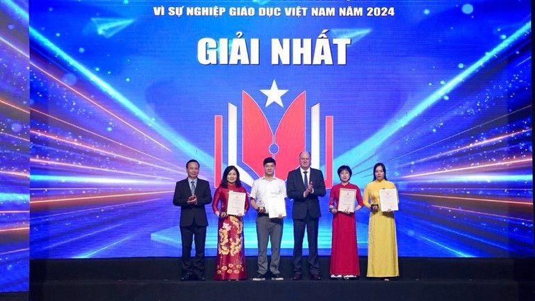 Tối nay trực tiếp Lễ trao giải báo chí Vì sự nghiệp Giáo dục 2025