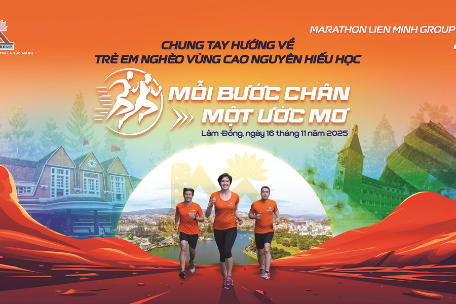 Giải Marathon Liên Minh Group 2025 chờ đón hàng nghìn vận động viên chạy vì trẻ em nghèo