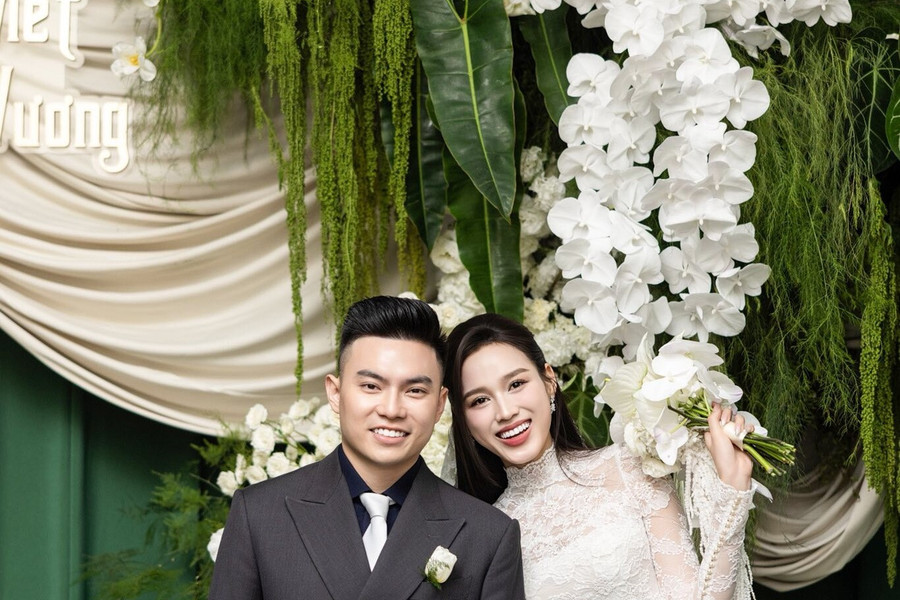 3 đám cưới gây chú ý của Hoa hậu, Á hậu Việt và doanh nhân