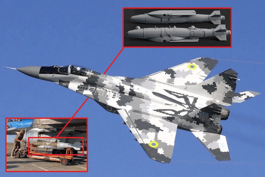MiG-29 Ukraine phá cầu bằng JDAM-ER; Mỹ giám sát tàu Nga