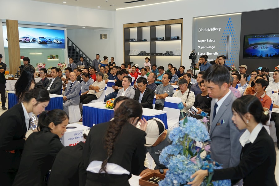 Khai trương Đại lý BYD IS GOEV Bình Thuận và ra mắt mẫu xe BYD Seal 5