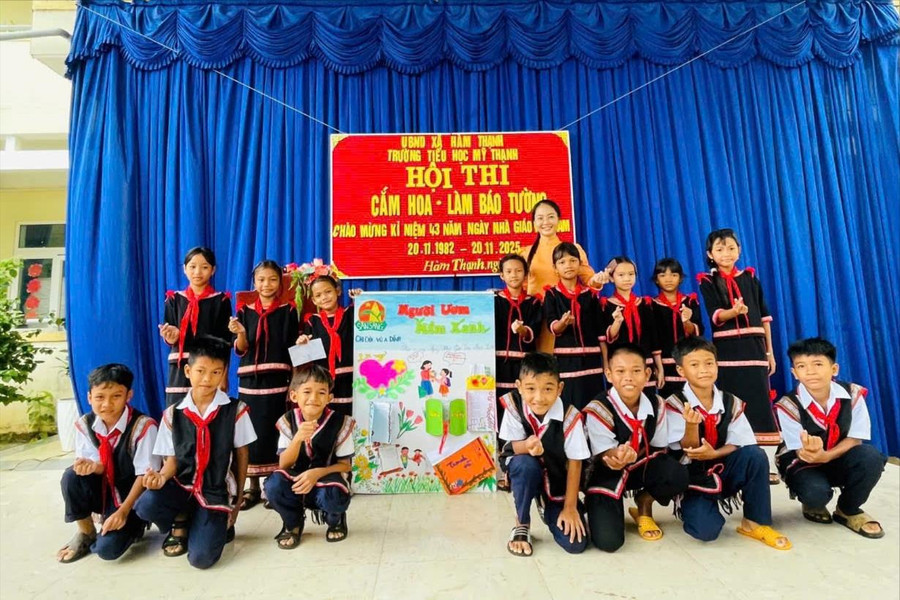 Lặng thầm “gieo chữ” nơi vùng khó