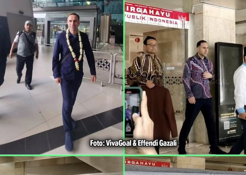 HLV Timur Kapadze có mặt tại Jakarta, sắp dẫn dắt ĐT Indonesia