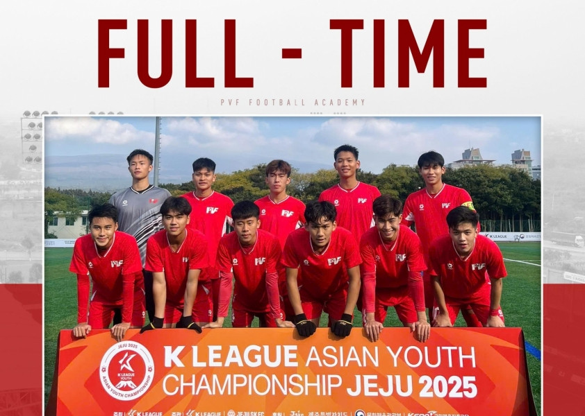 U18 PVF thắng đậm 5-1 trước đội Nhật, giành HCĐ tại Hàn Quốc