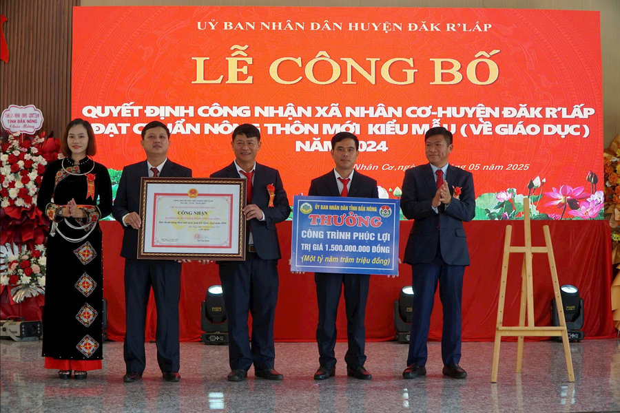 Sớm chi 11 tỷ đồng tiền thưởng nông thôn mới cho các địa phương