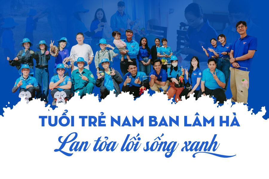 Tuổi trẻ Nam Ban Lâm Hà lan toả lối sống xanh