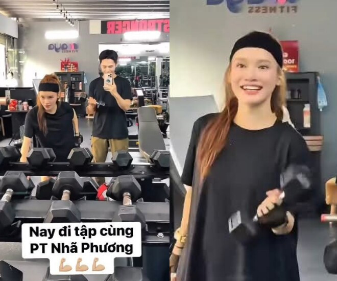 Mẹ bầu Vbiz phá vỡ định kiến: Tập tạ để có thai kỳ khỏe mạnh