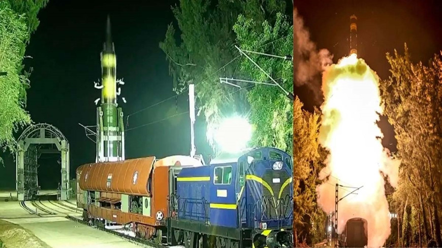 Ấn Độ phóng thử Agni Prime từ bệ phóng đường sắt