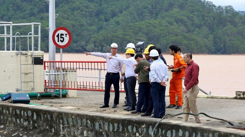 Bộ Công thương kiểm tra công tác vận hành hồ chứa tại Lâm Đồng sau mưa lũ lịch sử