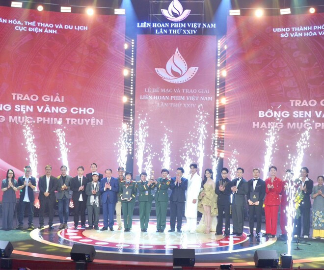 LHP Việt Nam 24: 'Mưa Đỏ' giành Bông Sen Vàng cao nhất