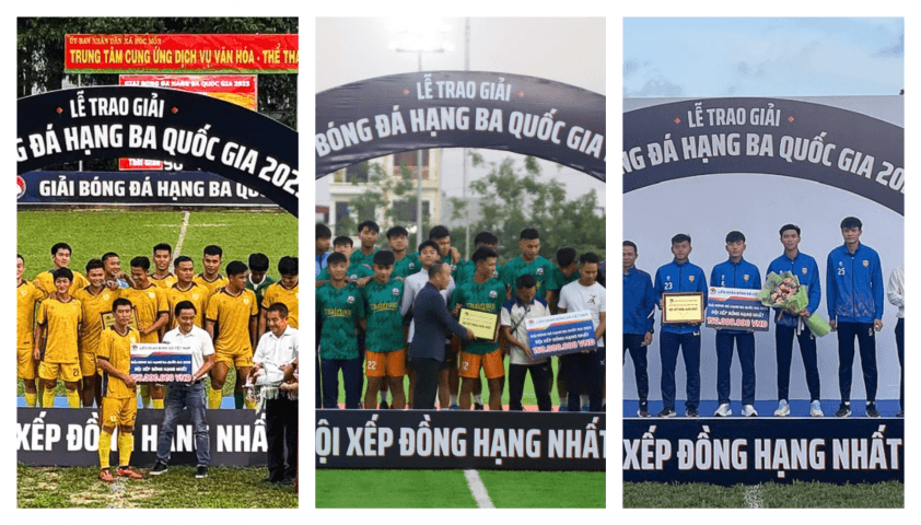 Giải hạng Ba 2025: Ba nhà vô địch cùng giành vé thăng hạng