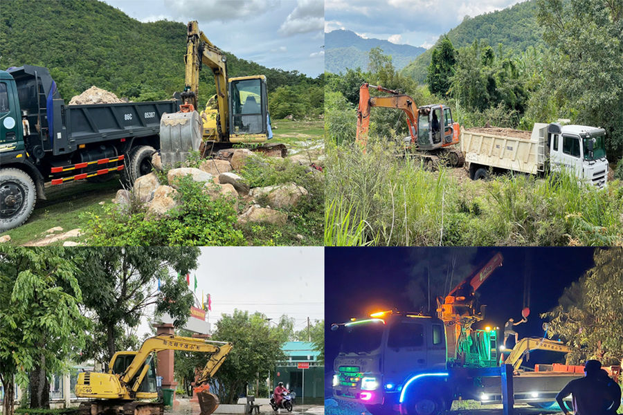 Hàm Thuận Bắc đẩy lùi khai thác khoáng sản trái phép