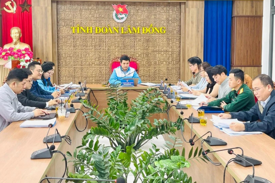 Trung ương Đoàn duyệt văn kiện Đại hội Đoàn tỉnh Lâm Đồng lần thứ I