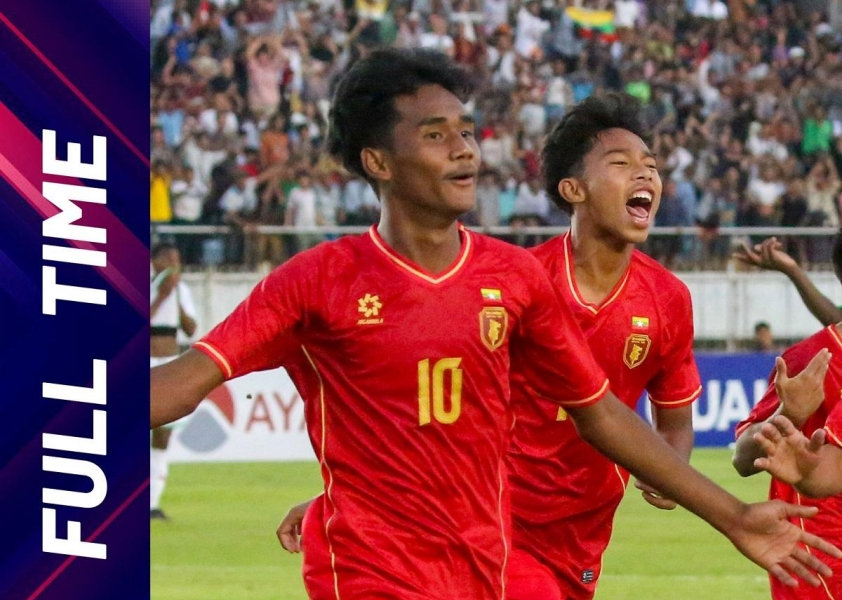 U17 Myanmar gây chấn động vòng loại châu Á với 3 trận toàn thắng