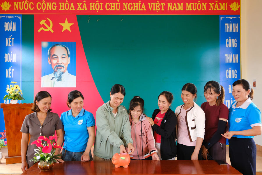 Điểm tựa sinh kế cho phụ nữ Tân Hà Lâm Hà