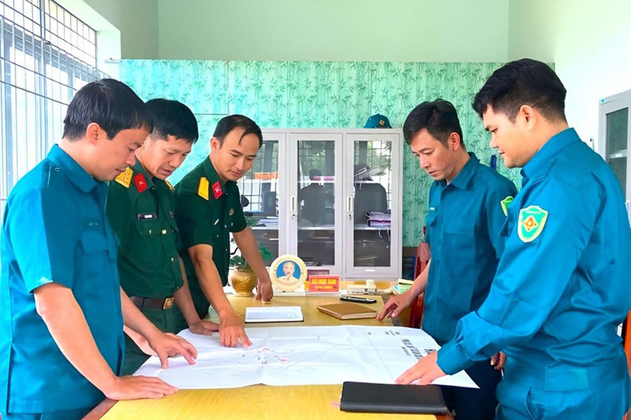 Vững vàng trên trận tuyến quốc phòng địa phương