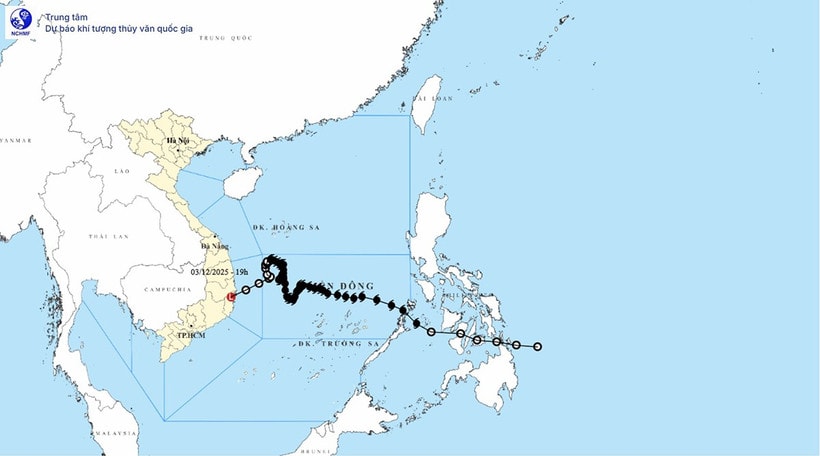Tin cuối cùng về cơn bão số 15 và áp thấp nhiệt đới