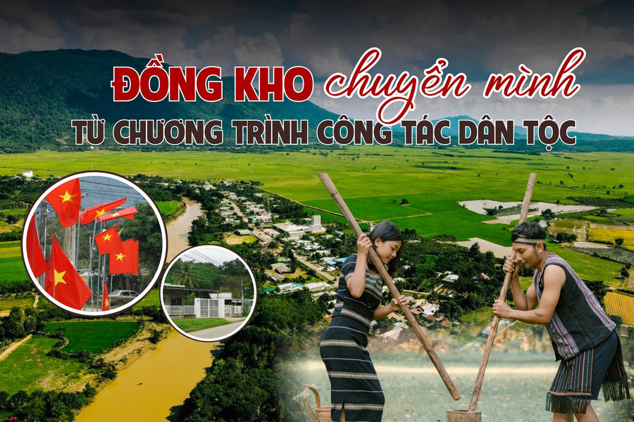 Đồng Kho chuyển mình từ chương trình công tác dân tộc