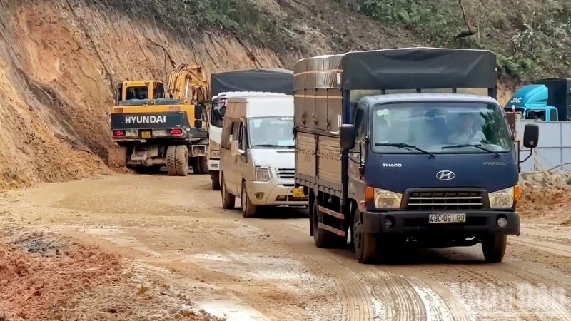 Lâm Đồng lưu thông trở lại tuyến đèo Mimosa vào trung tâm Đà Lạt