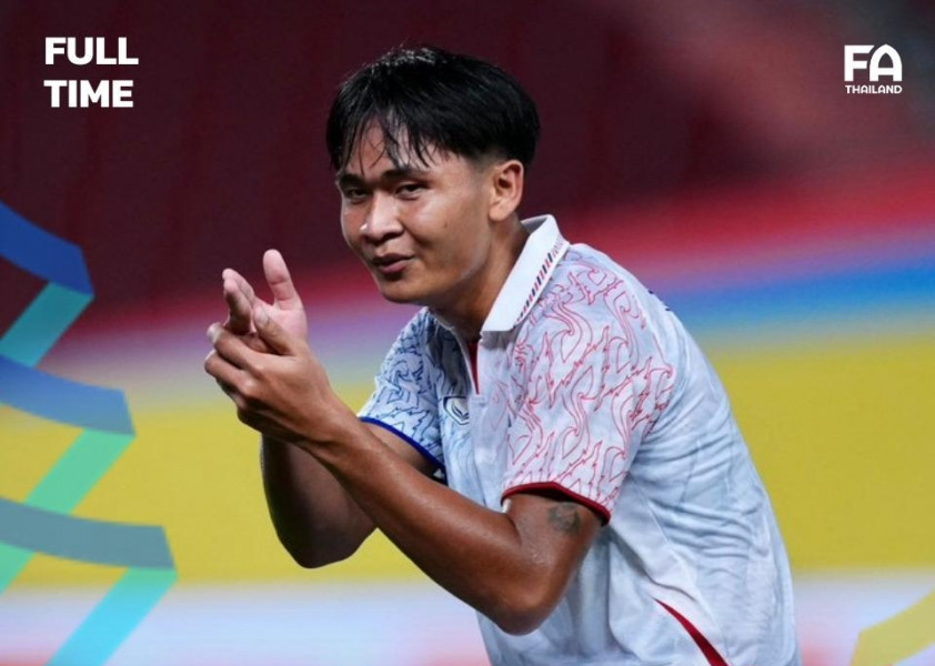 U22 Thái Lan thắng 6-1 nhưng HLV thừa nhận may mắn