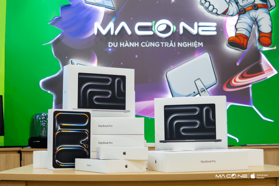MACONE Tư vấn: Năm 2026 nên mua MacBook chip M5 hay M4 Pro?