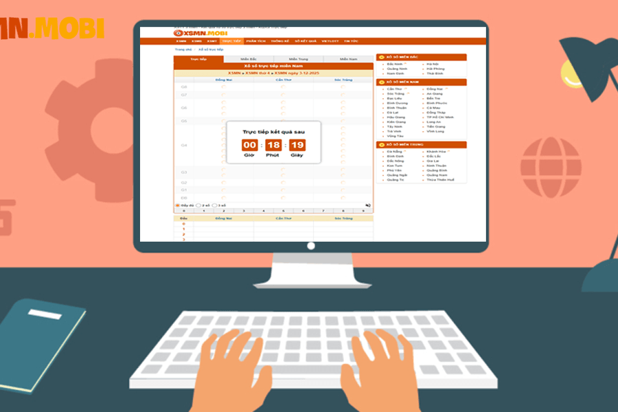 Xem Kết Quả Xổ Số Miền Nam Online Hàng Ngày Nhanh Nhất trên XSMN.MOBI