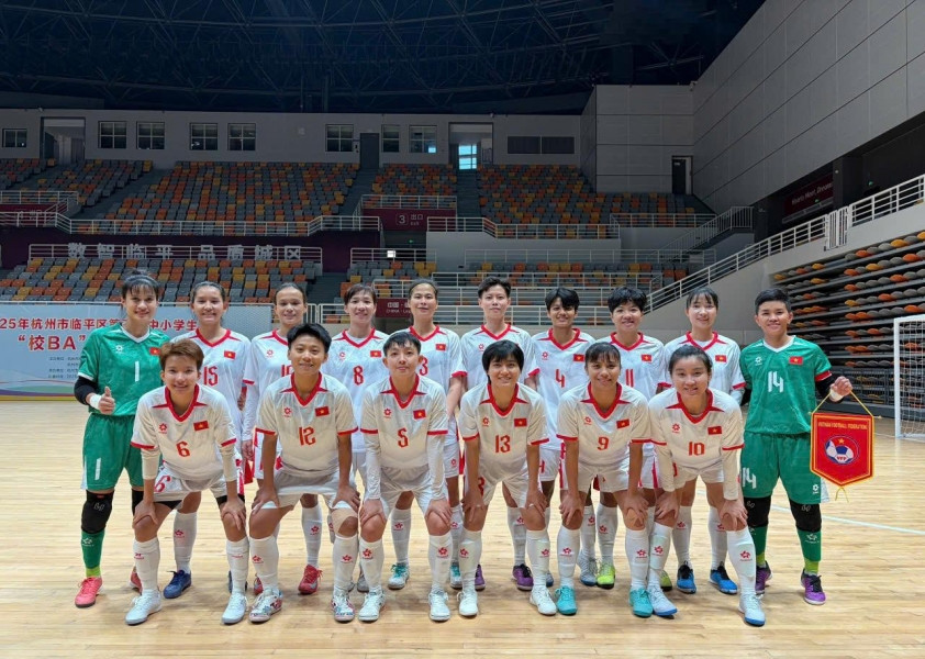 ĐT Futsal nữ Việt Nam chốt danh sách chính thức dự SEA Games 33