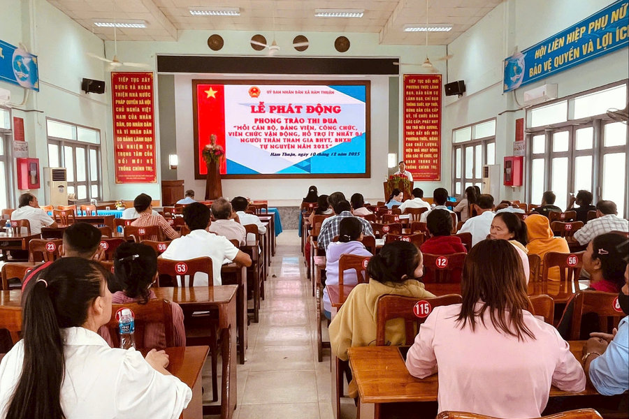 BHXH Lâm Đồng phát động phong trào thi đua nước rút