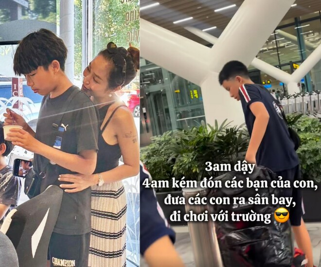 Con trai Ốc Thanh Vân ở tuổi 14: Cao lớn vượt mẹ, ngại ngùng khi được hôn