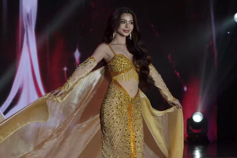 Mai Ngô tạo hiệu ứng bất ngờ tại bán kết Miss Charm 2025