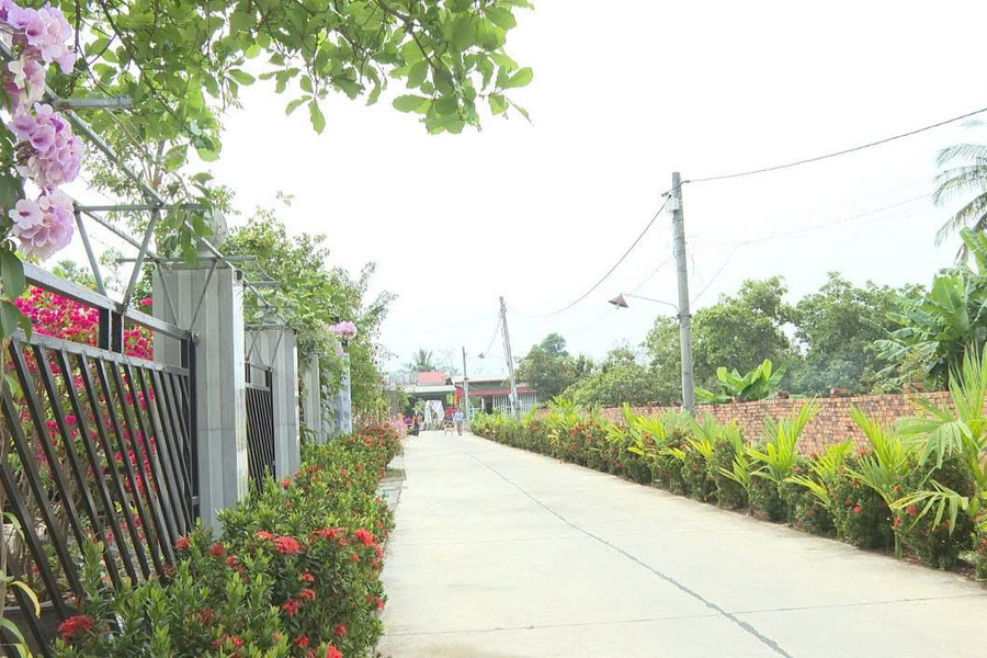 Bắc Ruộng chuyển mình mạnh mẽ trong xây dựng nông thôn mới